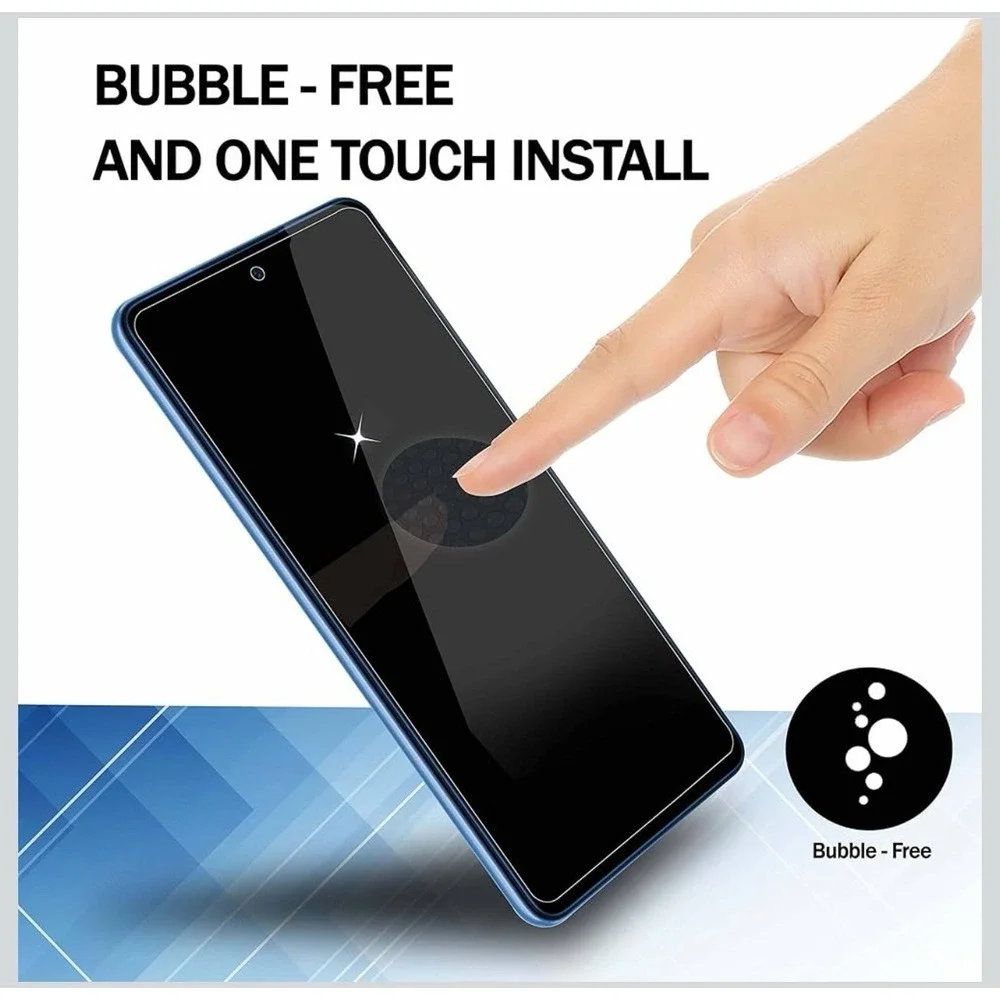 RKINC Screen Protector [3-Pack] for Samsung Galaxy A53 5G - Picture 7 of 8